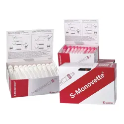 Sarstedt S-Monovette n Serum (stollingsactivator korrels), standaard druk | S-Monovette , steriel, 7,5 ml | 92 mm | 15 mm